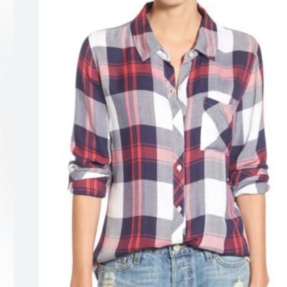 Rails Red and Blue Plaid Hunter Shirt